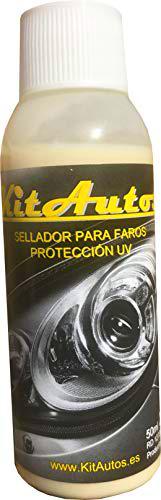 Kitautos sef1 Sellador para la Restauración de Faros, Blanco