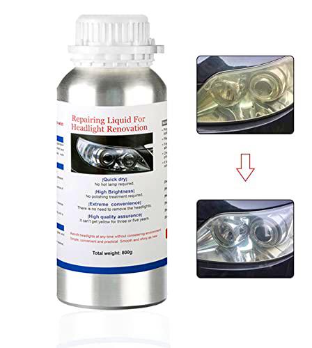 Líquido de reparación de faros delanteros de coche de 800 ml