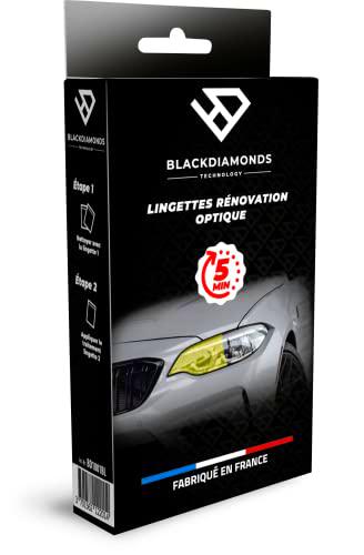 BlackDiamonds - Toallitas limpiadoras de renovación óptica