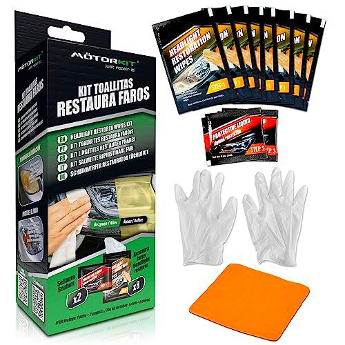 Motorkit Kit Toallitas restaura Faros